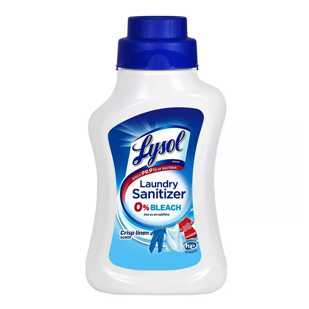 Lysol Laundry Sanitizer Additive, Crisp Linen, 41 Oz
